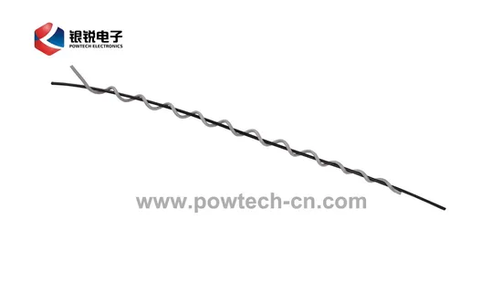 Línea de transmisión ADSS/Opgw Cable Hardware Amortiguador de vibraciones en espiral