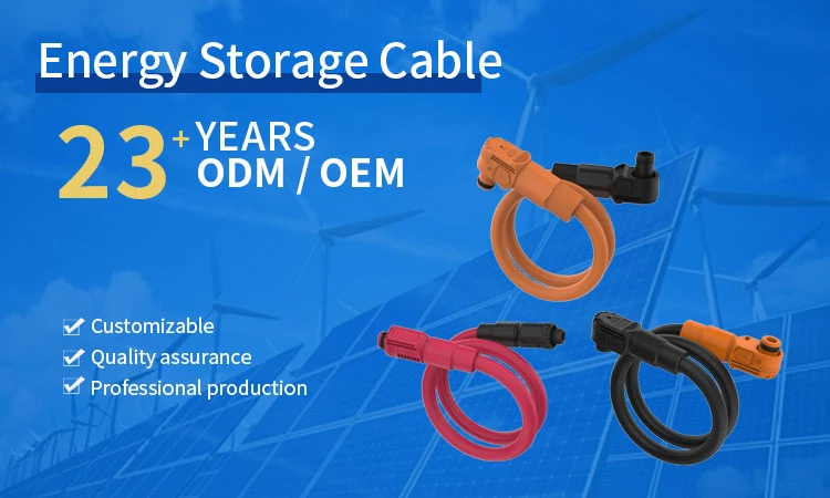 Custom Wire Harness Energy Storage Cable Assembly