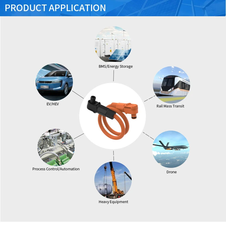 China High-Quality Energy Storage Straight Cable Assembly for Es System